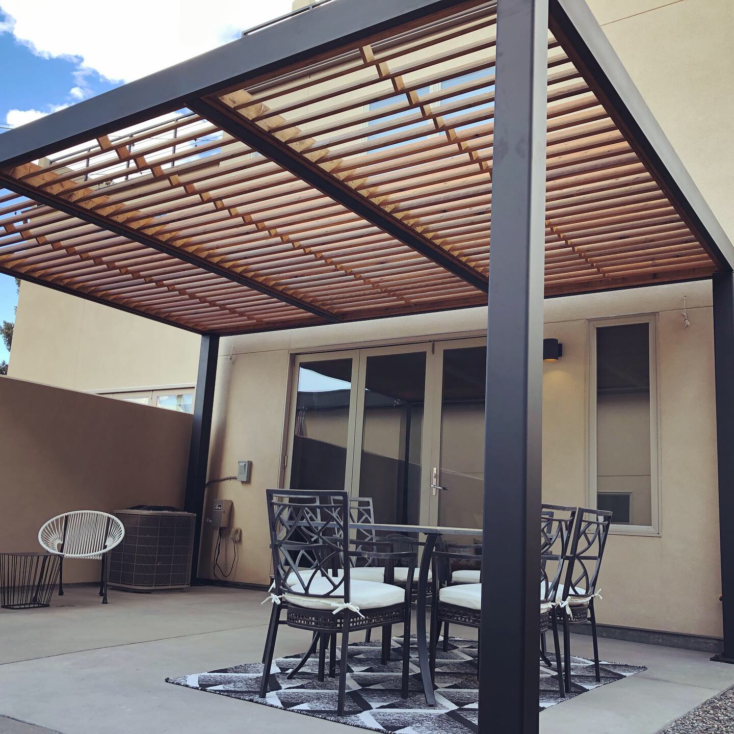 Custom Welded Pergola