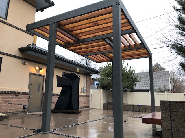 Custom Welded Pergola