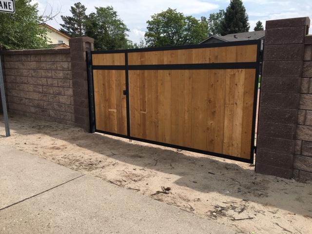 Custom Welded Front Gate